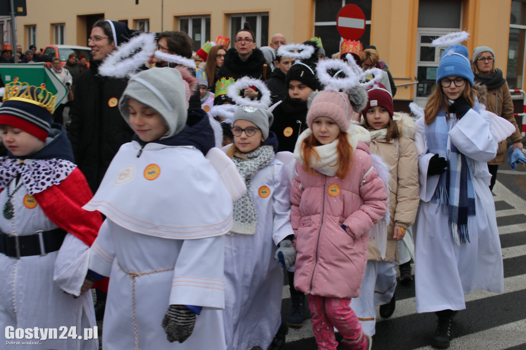 Orszak Trzech Króli przeszedł ulicami Gostynia