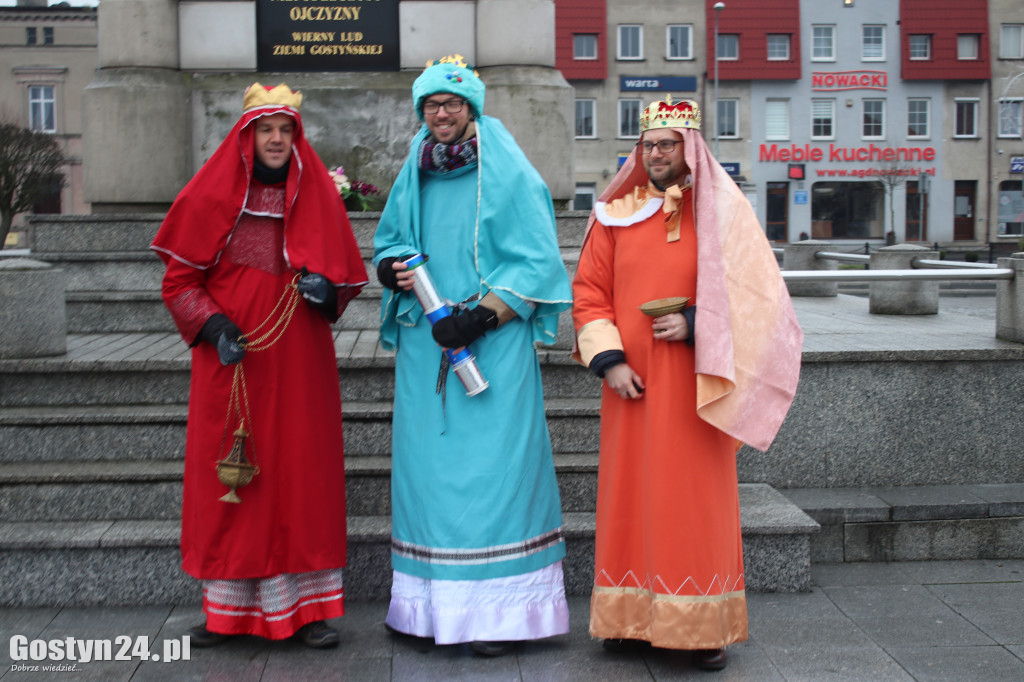 Orszak Trzech Króli przeszedł ulicami Gostynia