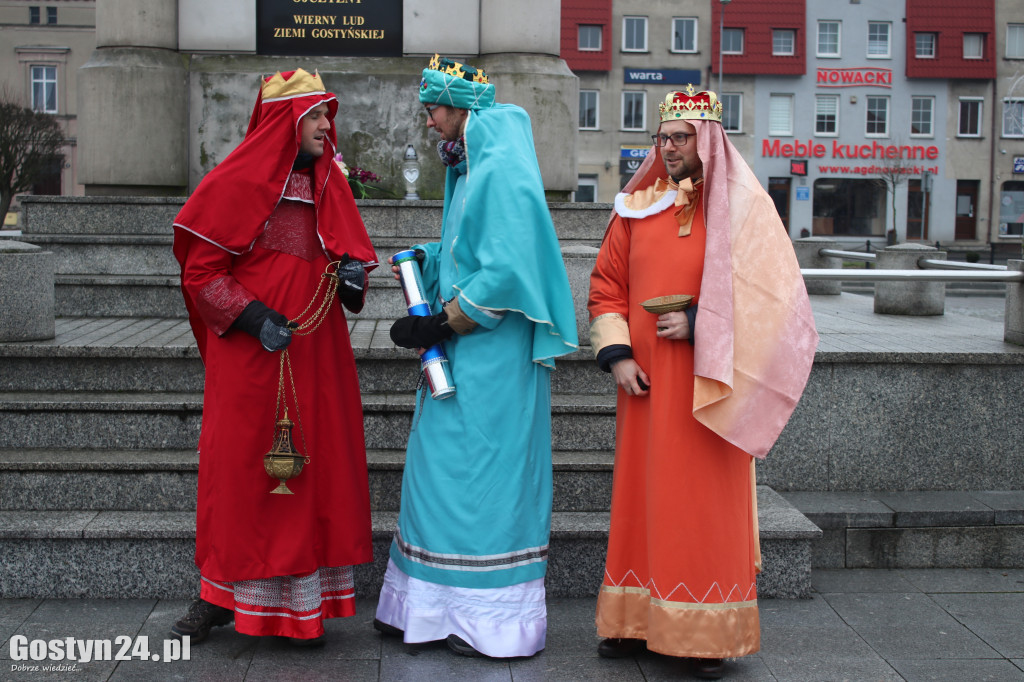 Orszak Trzech Króli przeszedł ulicami Gostynia