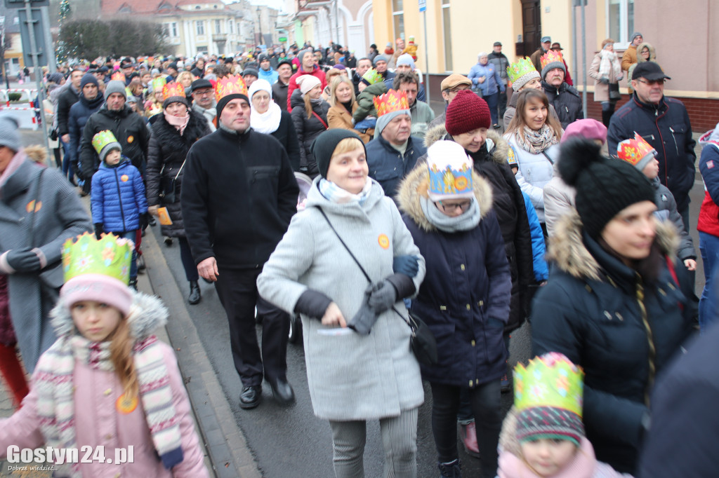 Orszak Trzech Króli przeszedł ulicami Gostynia