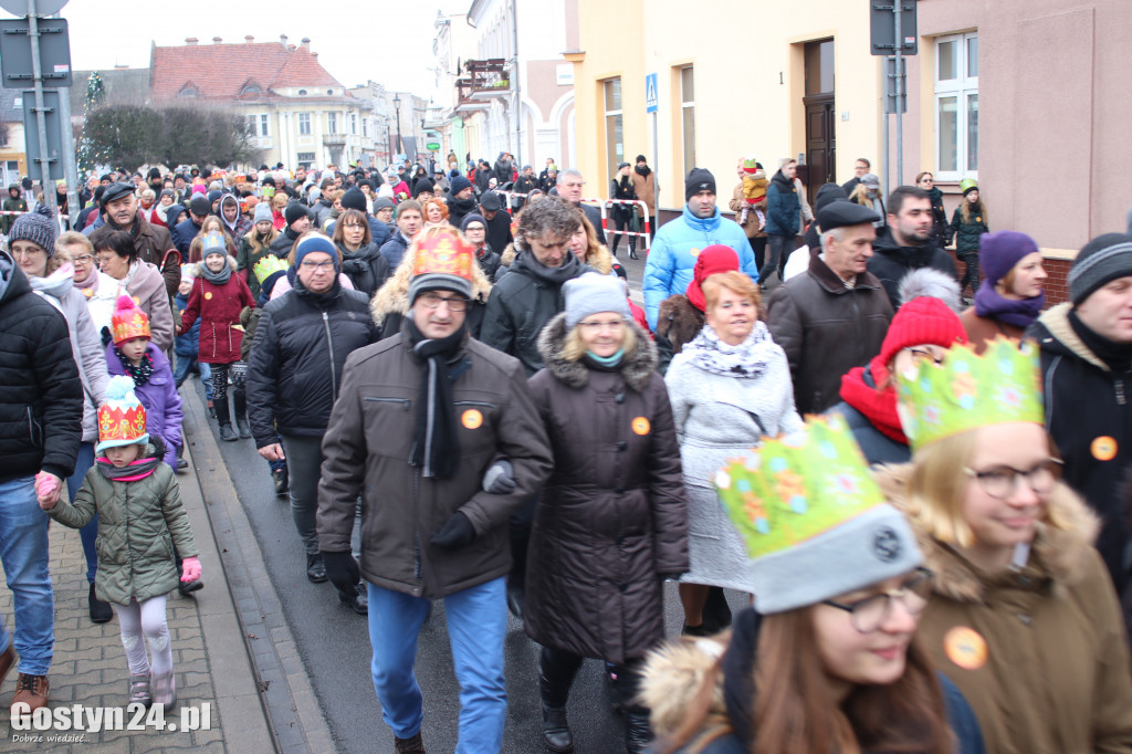 Orszak Trzech Króli przeszedł ulicami Gostynia