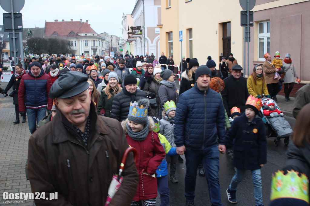 Orszak Trzech Króli przeszedł ulicami Gostynia