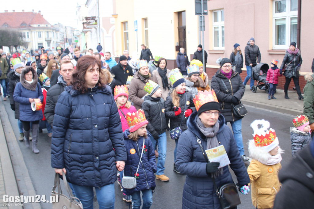 Orszak Trzech Króli przeszedł ulicami Gostynia