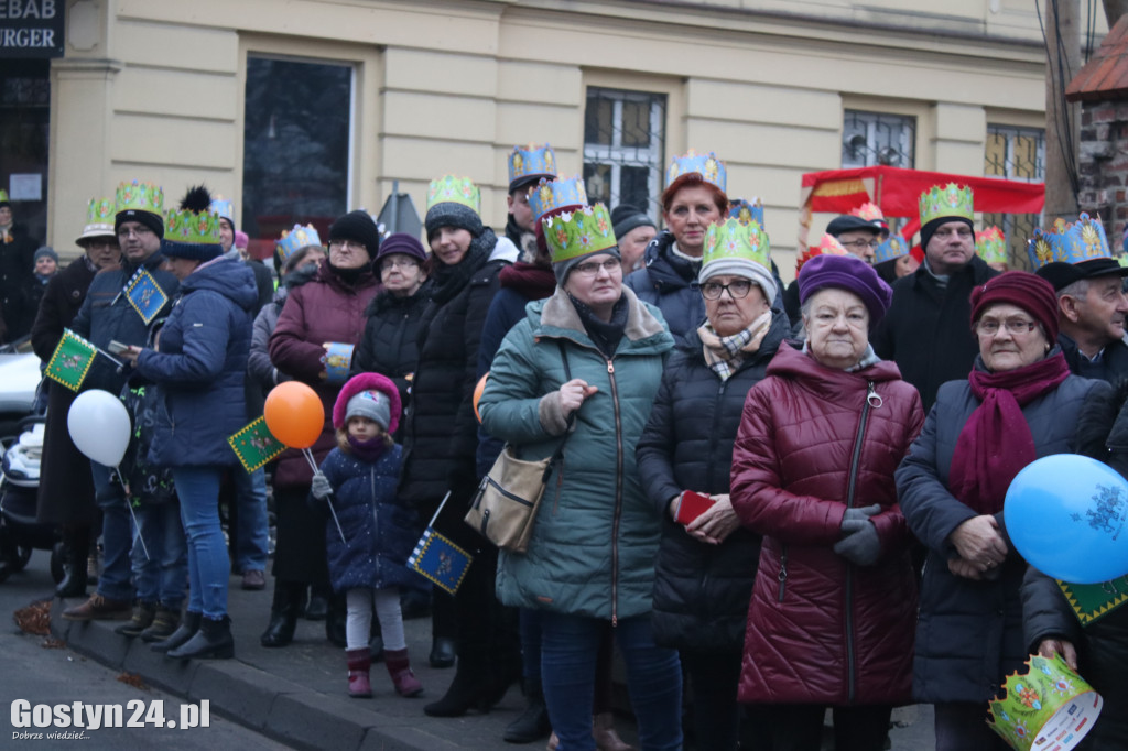 Orszak Trzech Króli ulicami Krobi