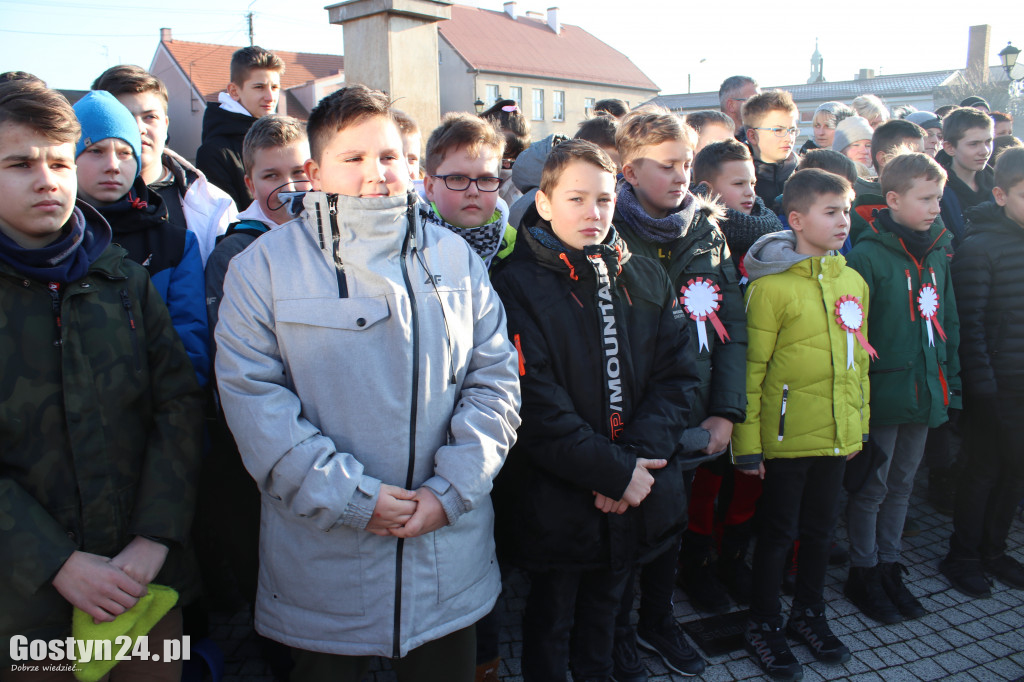 Happening w hołdzie powstańcom w Piaskach