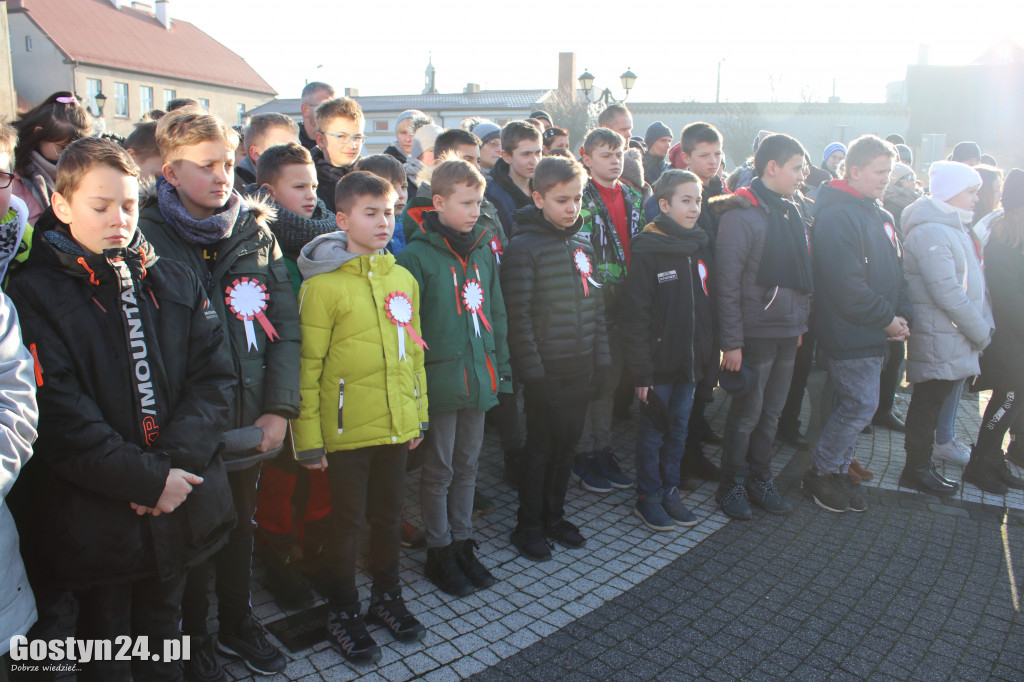 Happening w hołdzie powstańcom w Piaskach