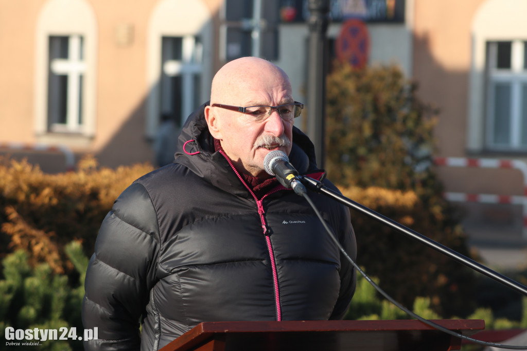 Happening w hołdzie powstańcom w Piaskach