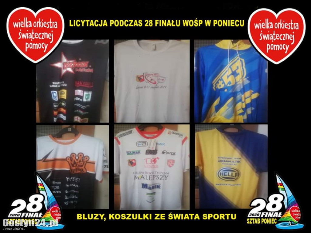 Przygotowania do Finału WOŚP w Poniecu