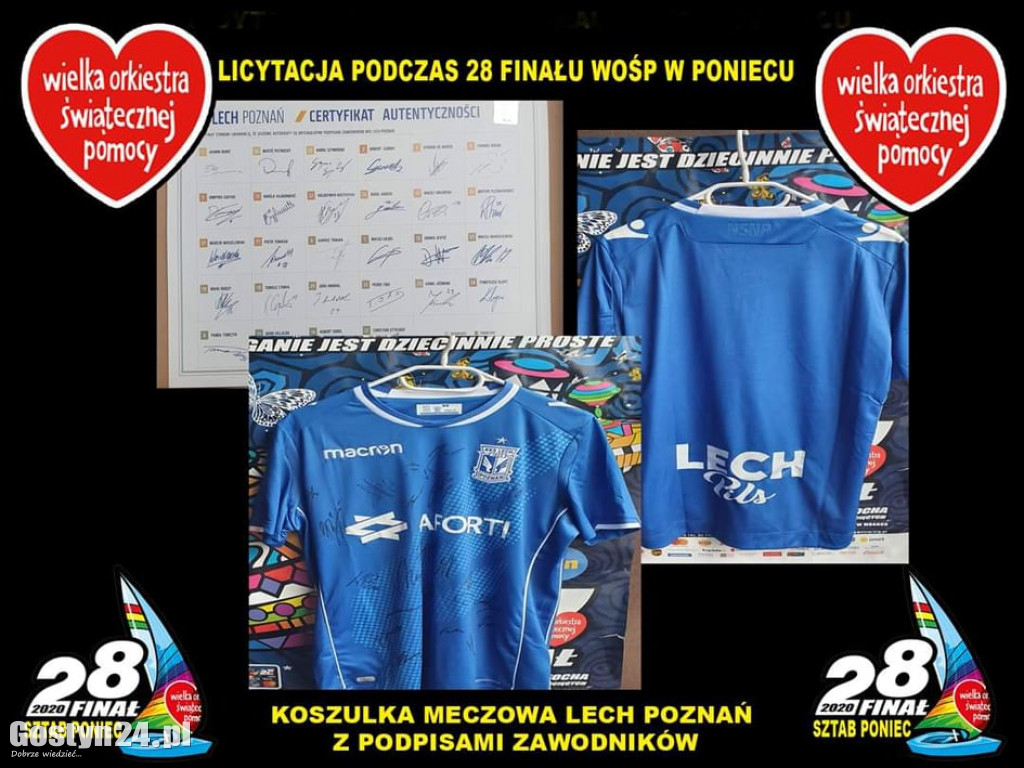 Przygotowania do Finału WOŚP w Poniecu