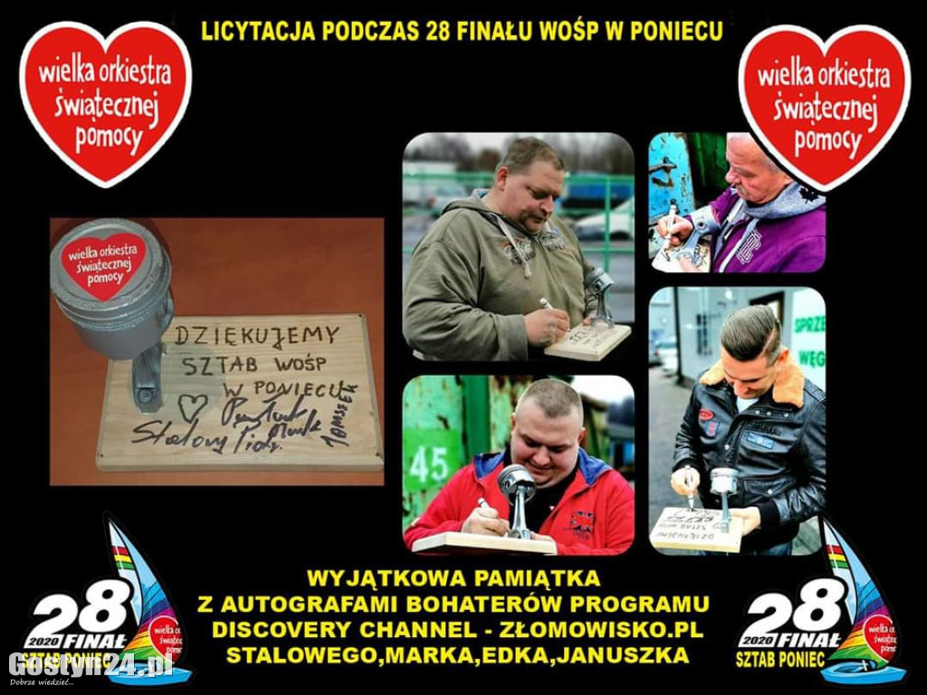 Przygotowania do Finału WOŚP w Poniecu