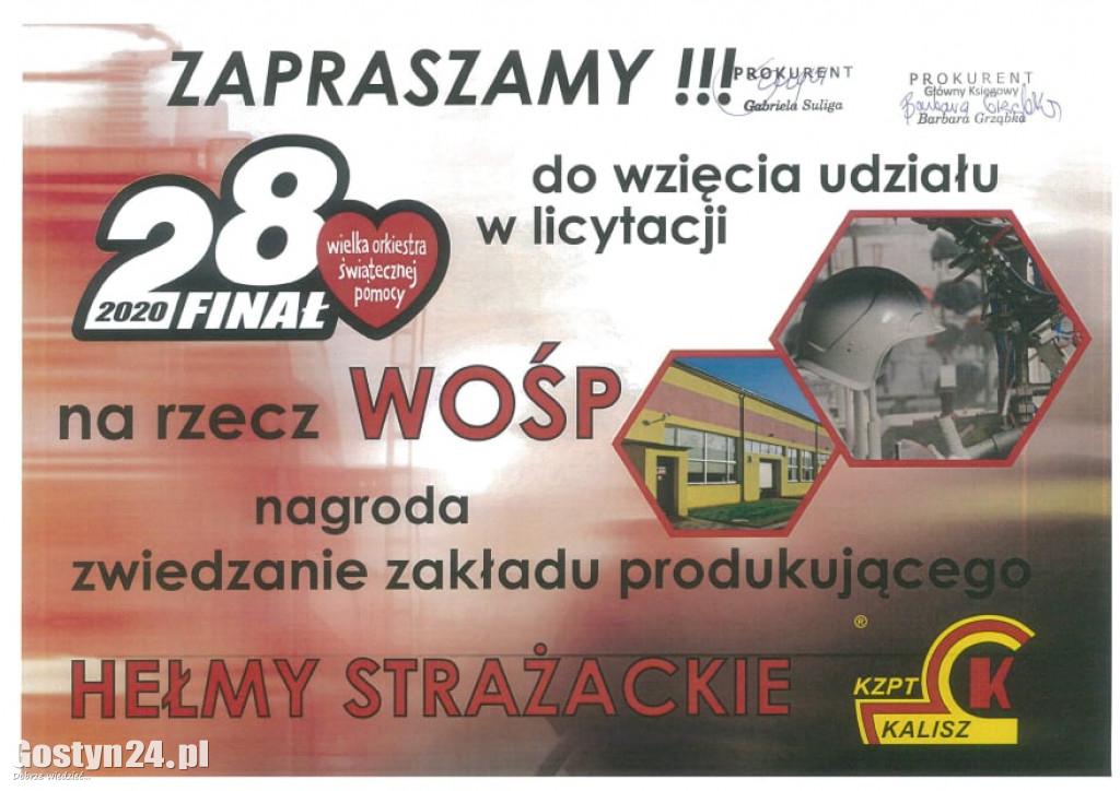 Przygotowania do Finału WOŚP w Poniecu