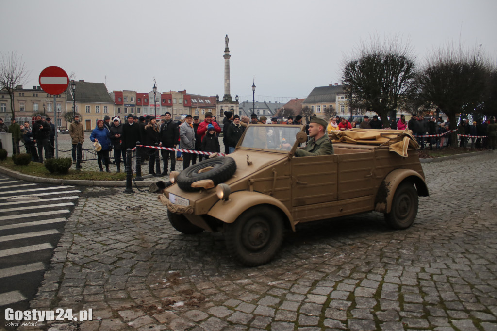 Historyczna inscenizacja na gostyńskim rynku
