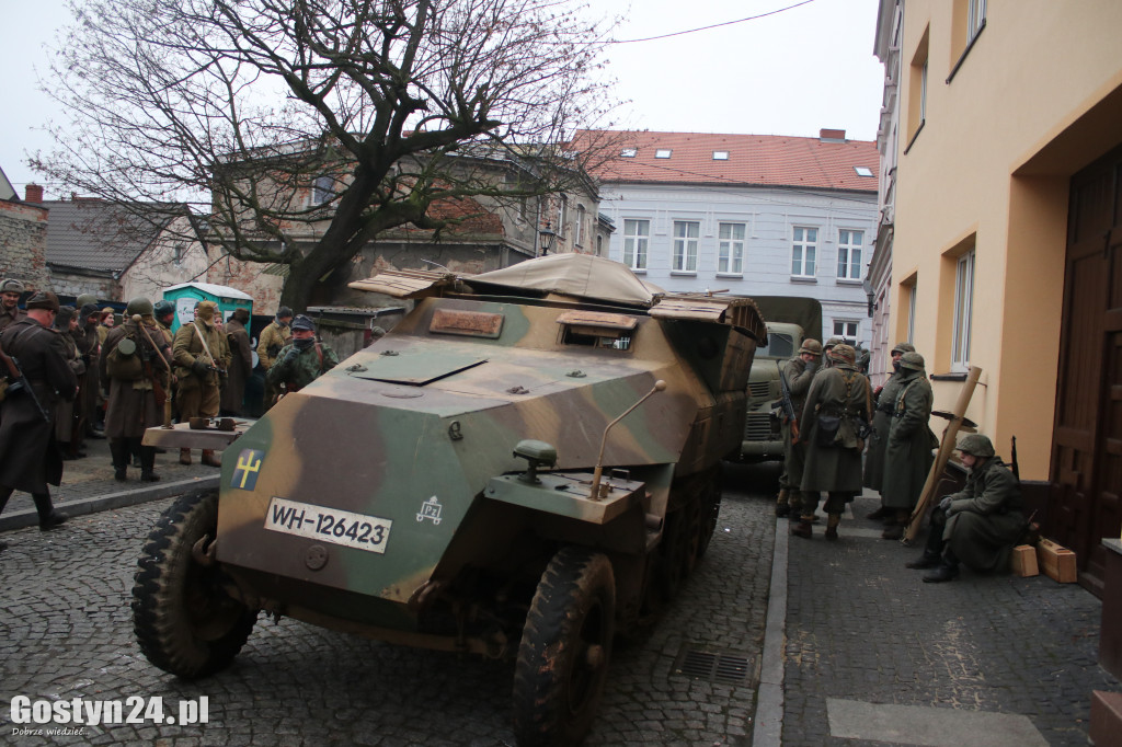Historyczna inscenizacja na gostyńskim rynku