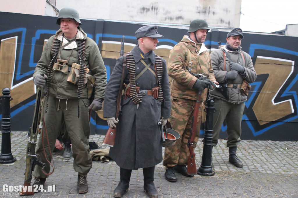 Historyczna inscenizacja na gostyńskim rynku