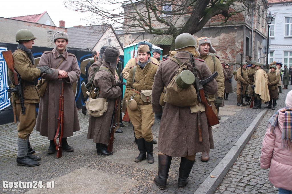 Historyczna inscenizacja na gostyńskim rynku