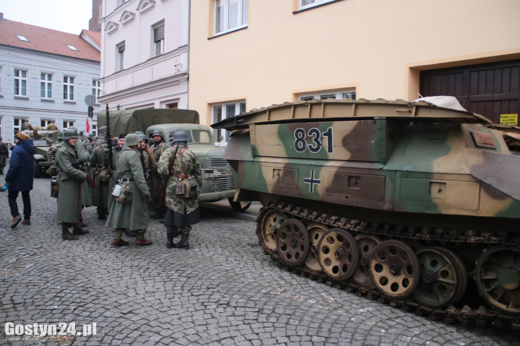 Historyczna inscenizacja na gostyńskim rynku