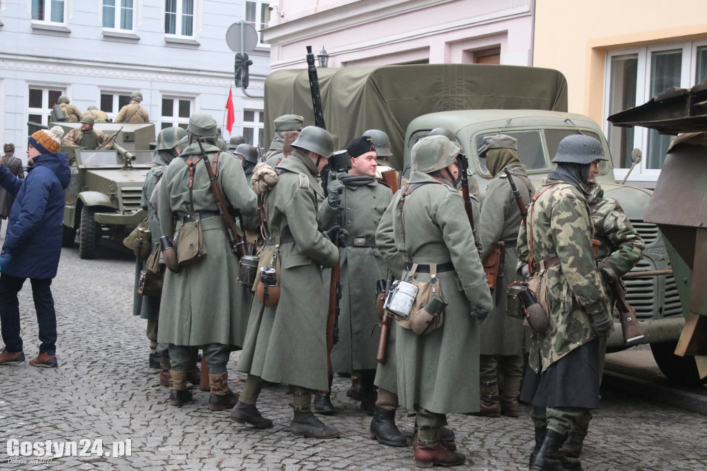 Historyczna inscenizacja na gostyńskim rynku