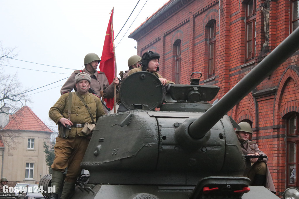 Historyczna inscenizacja na gostyńskim rynku
