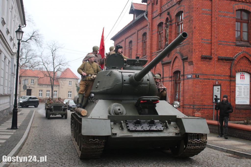 Historyczna inscenizacja na gostyńskim rynku