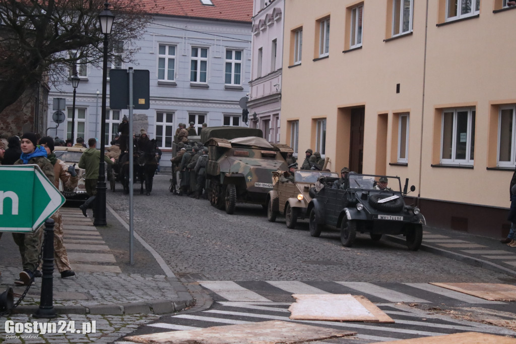 Historyczna inscenizacja na gostyńskim rynku