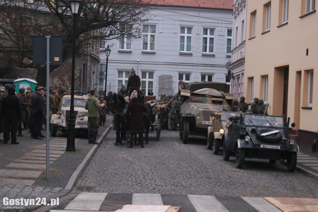 Historyczna inscenizacja na gostyńskim rynku