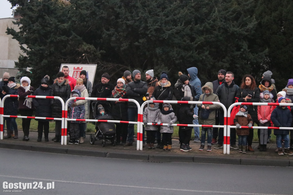Historyczna inscenizacja na gostyńskim rynku