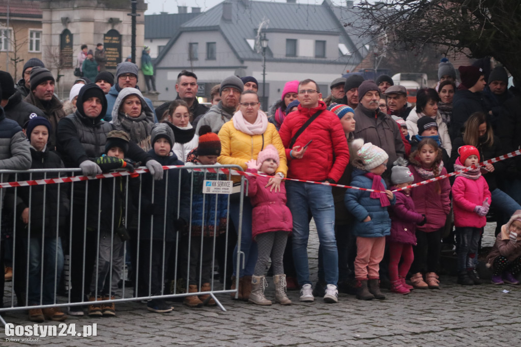 Historyczna inscenizacja na gostyńskim rynku
