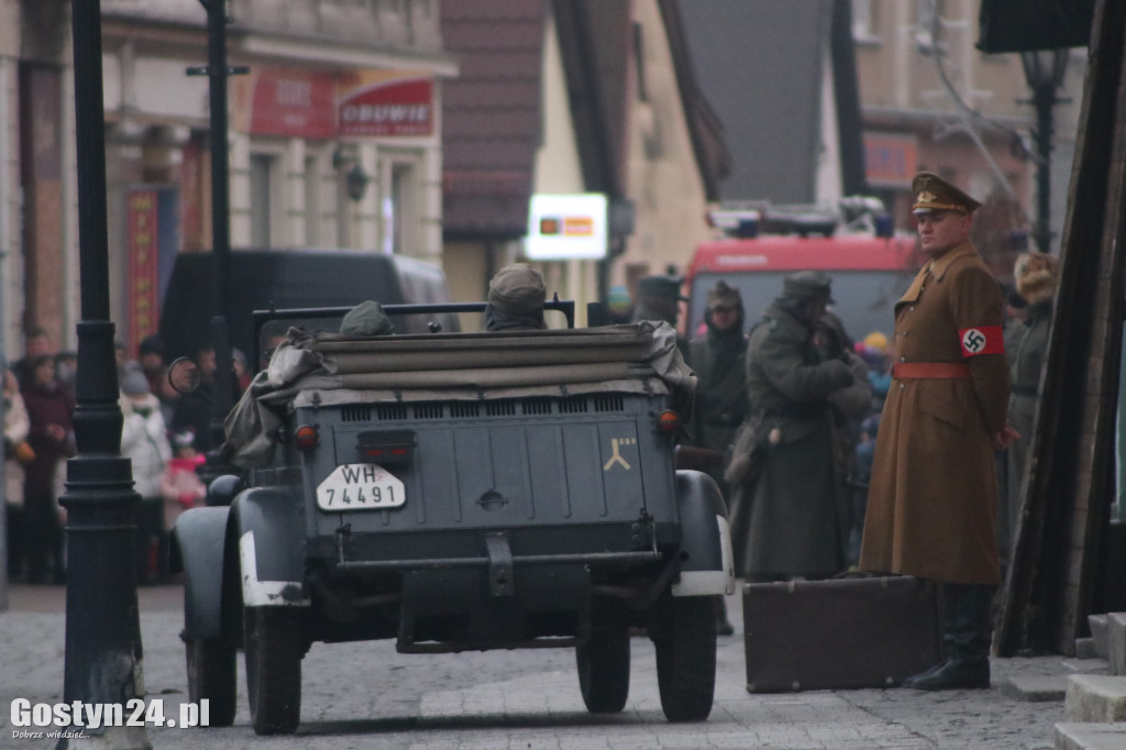 Historyczna inscenizacja na gostyńskim rynku