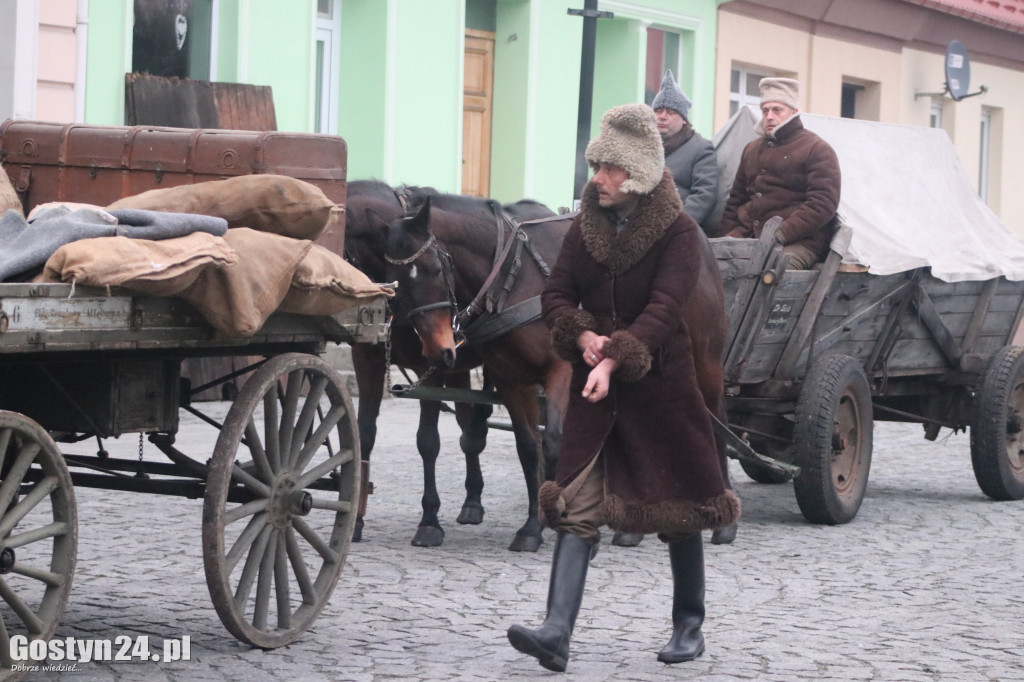 Historyczna inscenizacja na gostyńskim rynku