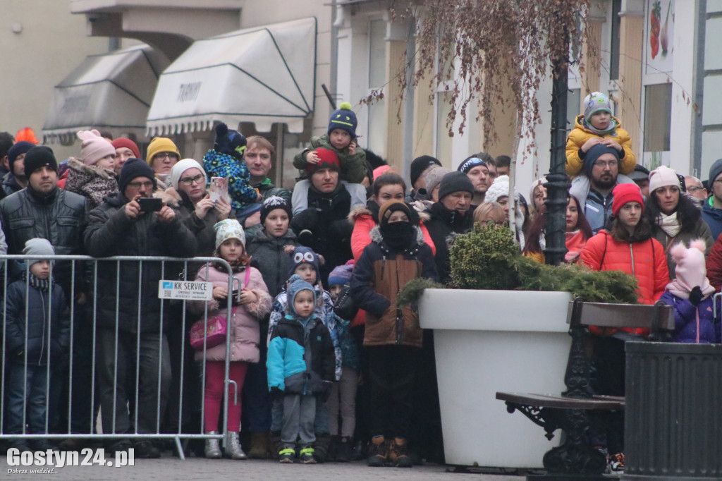 Historyczna inscenizacja na gostyńskim rynku