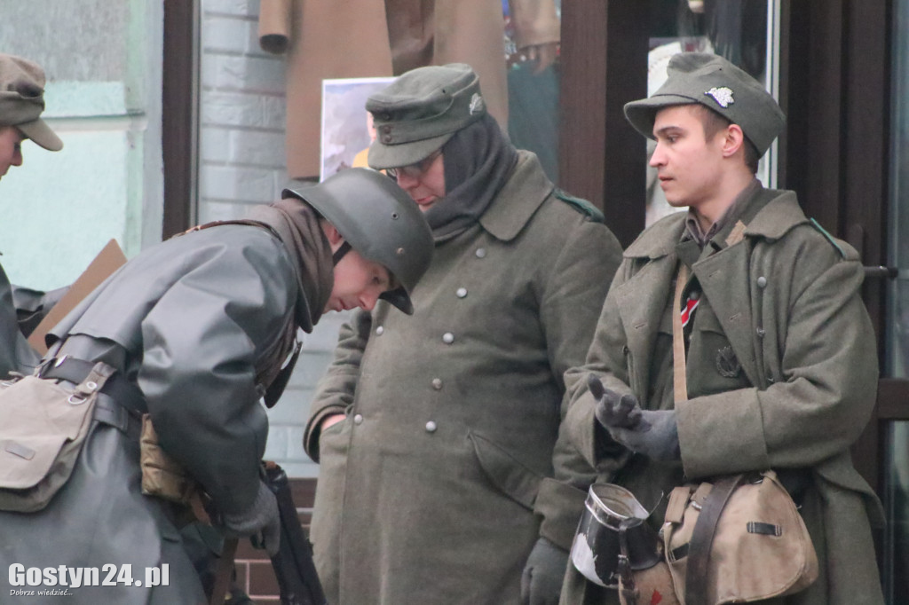 Historyczna inscenizacja na gostyńskim rynku
