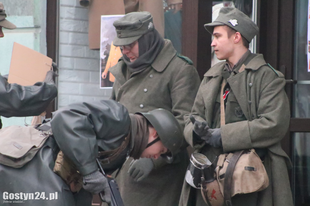 Historyczna inscenizacja na gostyńskim rynku