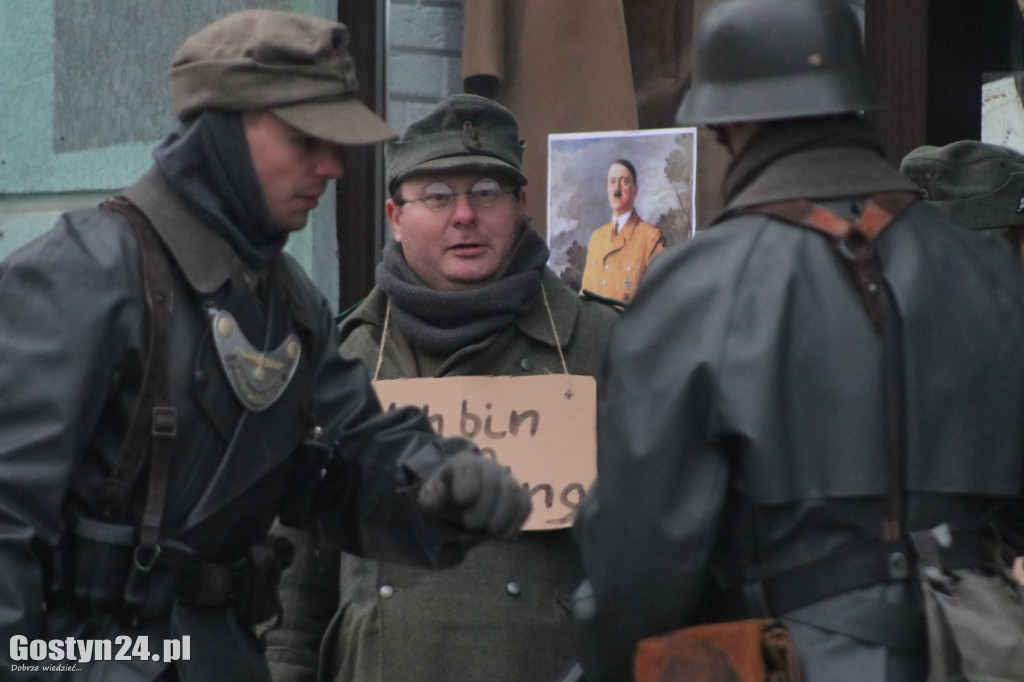 Historyczna inscenizacja na gostyńskim rynku