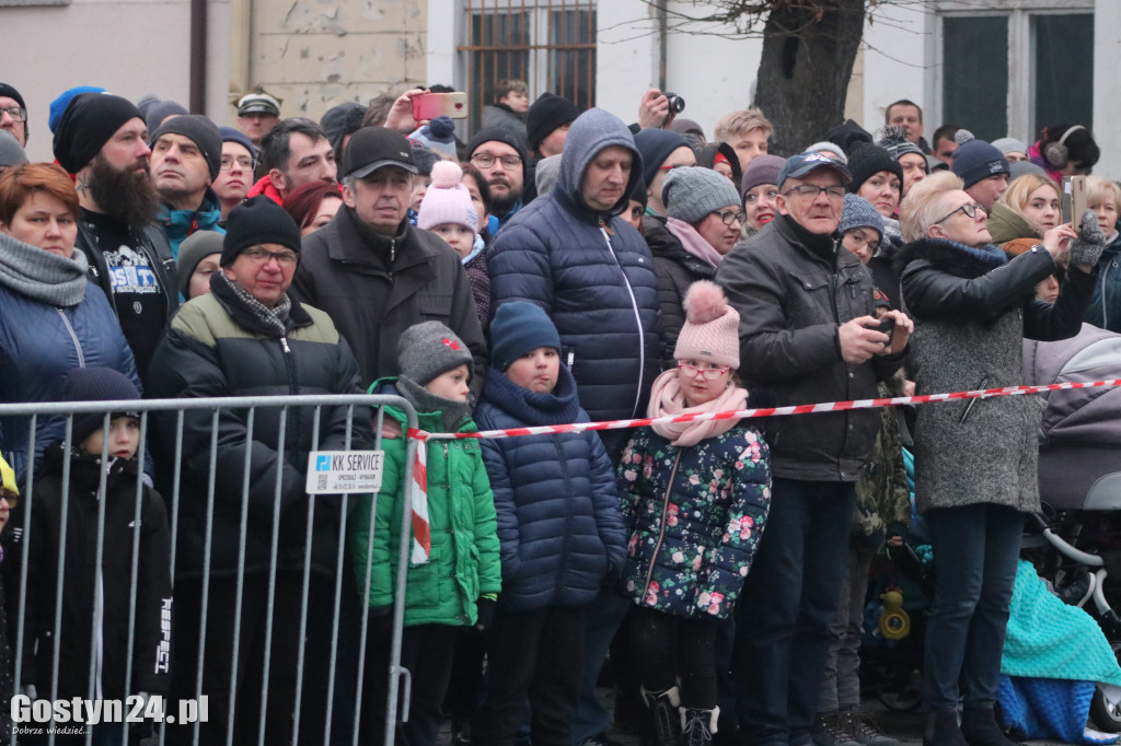 Historyczna inscenizacja na gostyńskim rynku