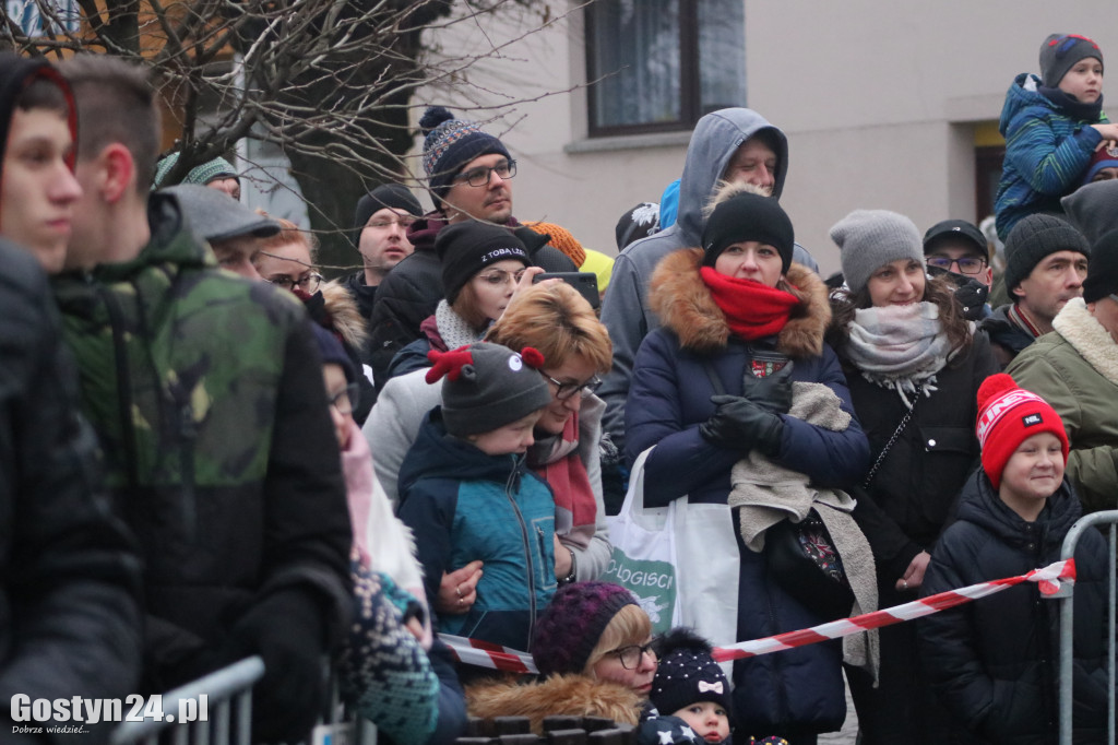 Historyczna inscenizacja na gostyńskim rynku