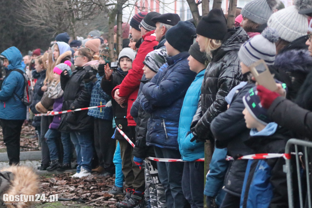 Historyczna inscenizacja na gostyńskim rynku