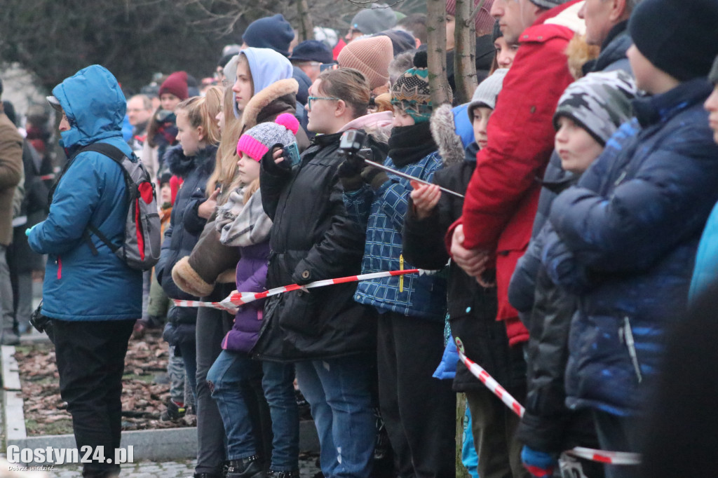 Historyczna inscenizacja na gostyńskim rynku