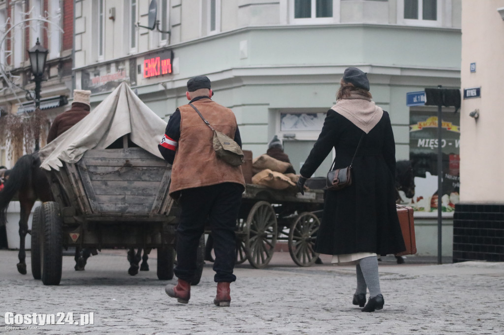 Historyczna inscenizacja na gostyńskim rynku