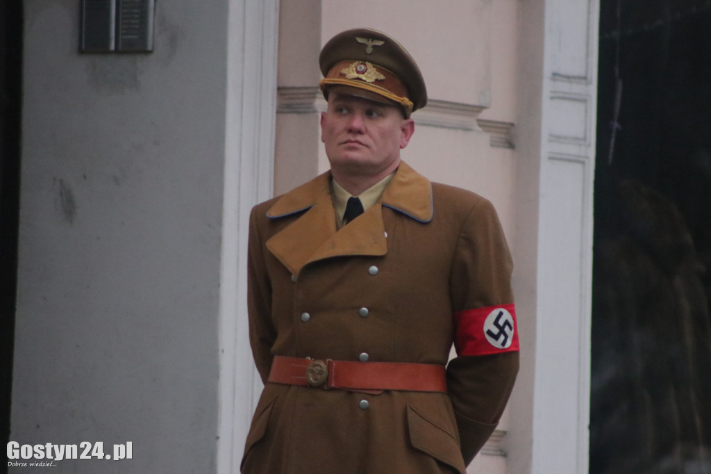 Historyczna inscenizacja na gostyńskim rynku