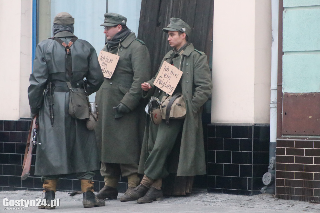 Historyczna inscenizacja na gostyńskim rynku