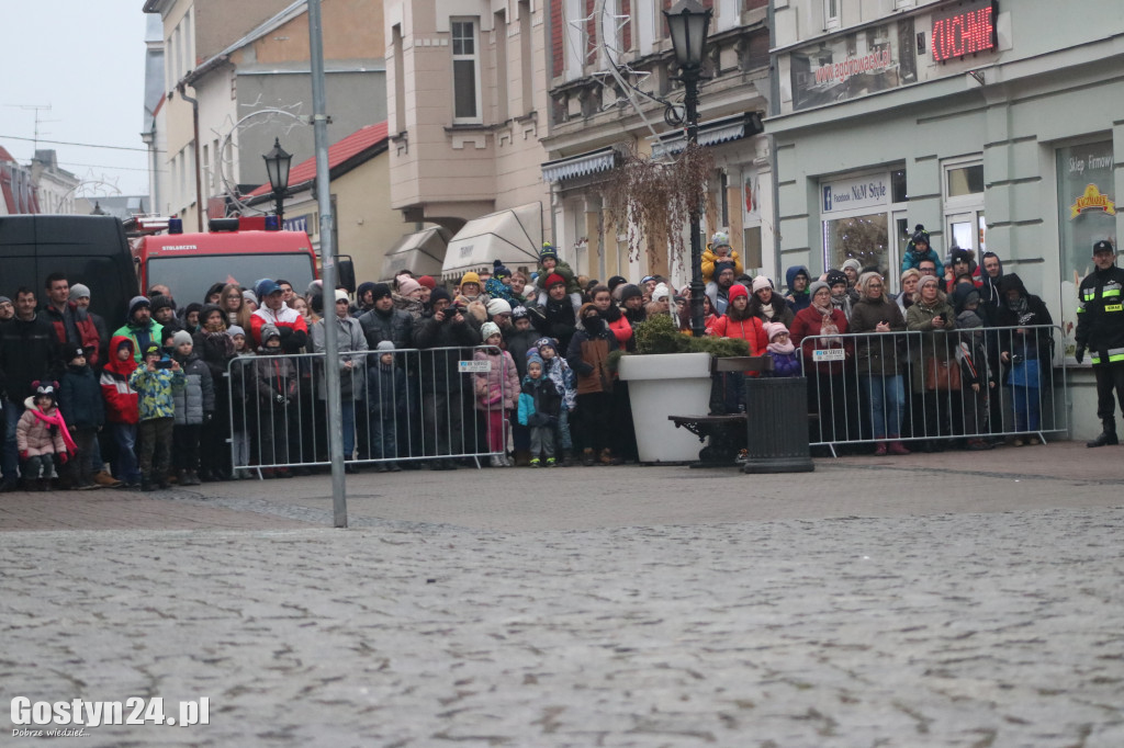 Historyczna inscenizacja na gostyńskim rynku