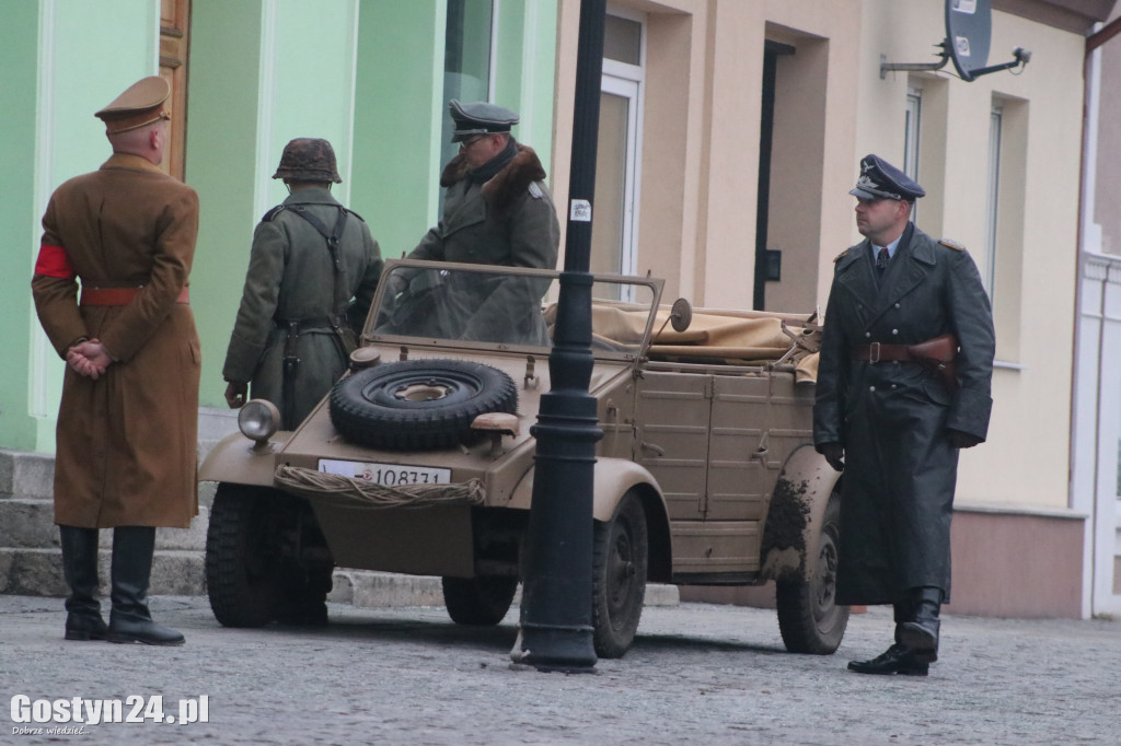 Historyczna inscenizacja na gostyńskim rynku