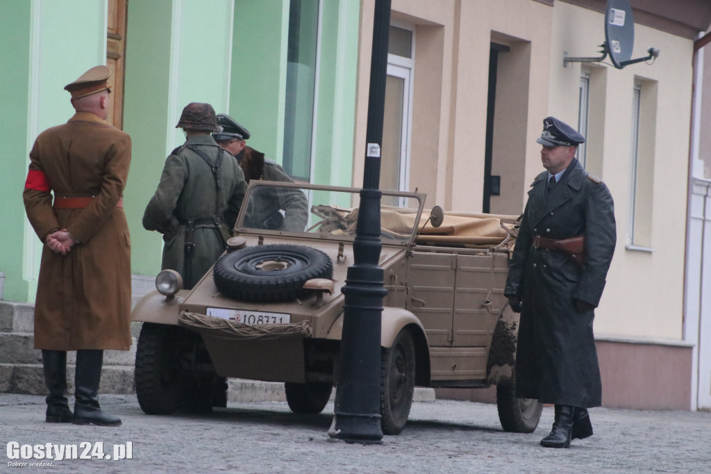 Historyczna inscenizacja na gostyńskim rynku