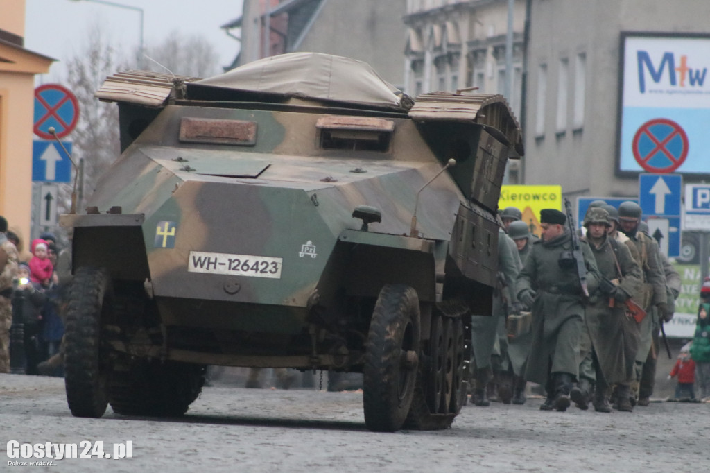 Historyczna inscenizacja na gostyńskim rynku
