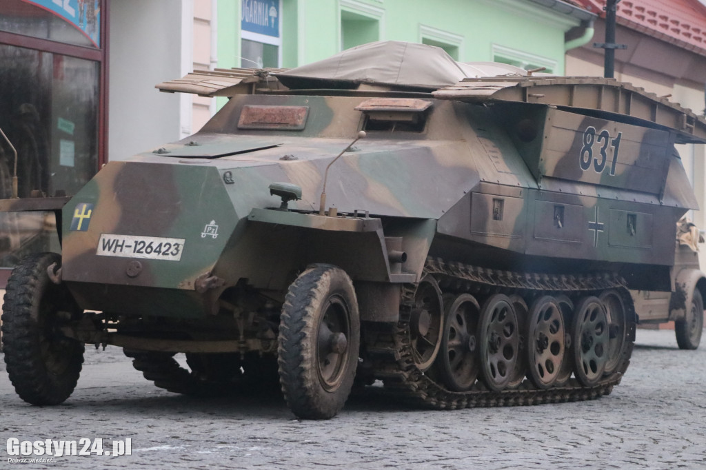 Historyczna inscenizacja na gostyńskim rynku