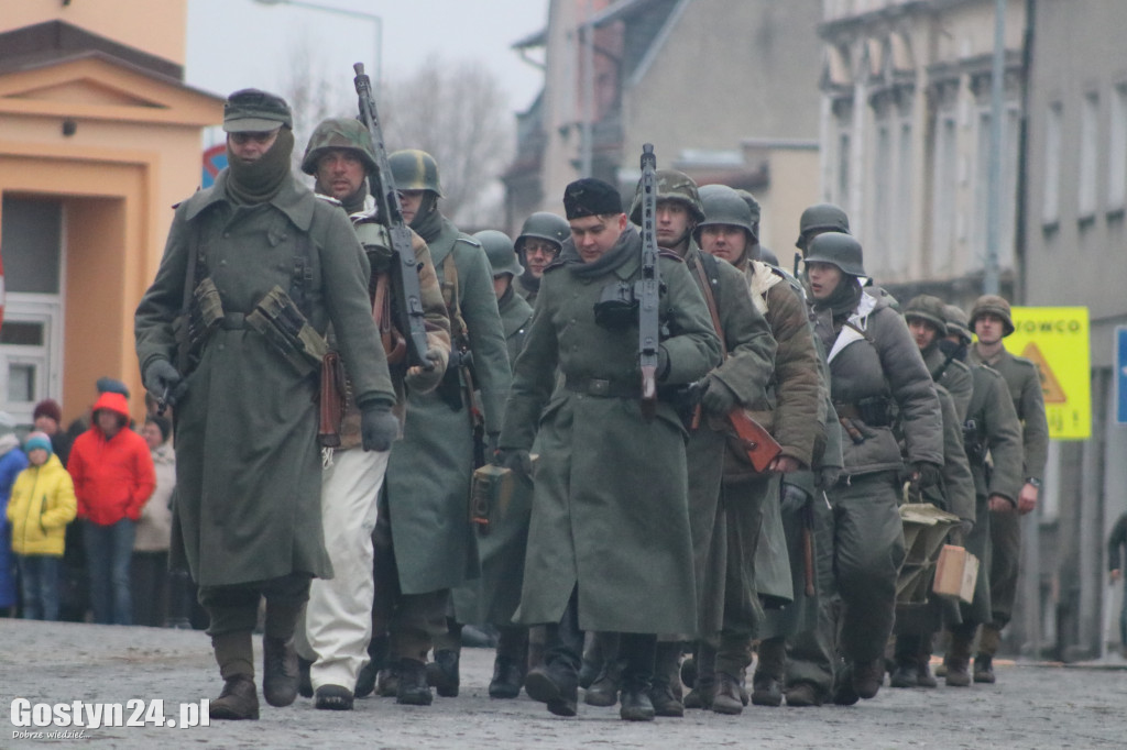 Historyczna inscenizacja na gostyńskim rynku