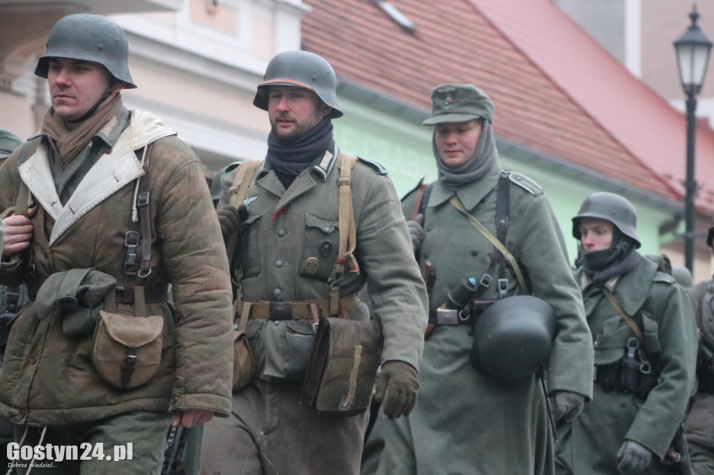 Historyczna inscenizacja na gostyńskim rynku