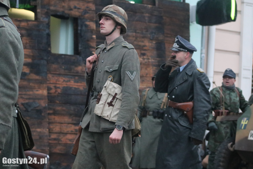 Historyczna inscenizacja na gostyńskim rynku