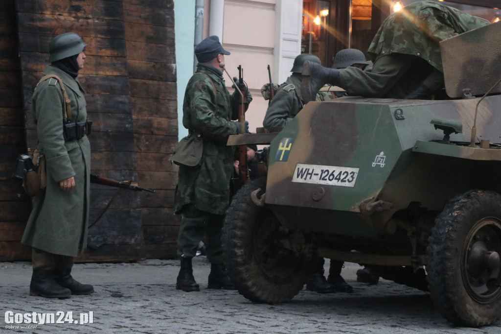 Historyczna inscenizacja na gostyńskim rynku