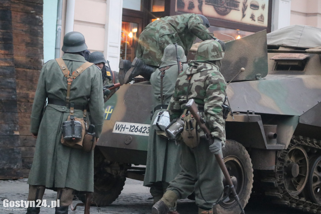 Historyczna inscenizacja na gostyńskim rynku